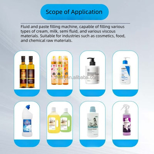 Machine de remplissage pneumatique pour pâtes et shampoings / Équipement d'emballage pour pâtes de sésame et gels cosmétiques - Product Image 6