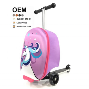 สกู๊ตเตอร์3D สำหรับเด็กกระเป๋าเดินทางสำหรับสนามบินดีไซน์ปรับแต่งได้พร้อมรถเข็นสกู๊ตเตอร์2024 - Product Image 3