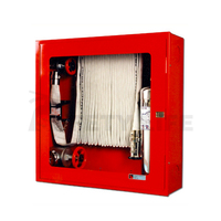 Armoire de tuyau d'incendie en plastique et PE double porte pour centre commercial coffre-fort d'incendie pour extincteur
