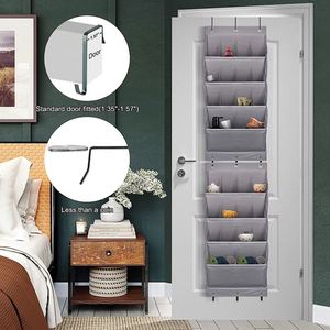 Wholesale Household Foldable <b>Shoe</b> Organizer Over the Door 14 Pockets <b>Storage</b> Hanging Organizer <b>Shoe</b> Bag <b>Save</b> <b>Space</b> for Home - Product Image 6