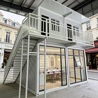 Maison Conteneur Préfabriquée Moderne Modulaire – Idéale pour Salon de Manucure, Hôtel, Chambre, Studio Portable – Belle, Durable, Étanche et Ignifuge