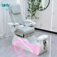 Chaise de pédicure électrique européenne personnalisable avec logo, pour salon de beauté, massage corporel, manucure, spa pour les pieds, style moderne