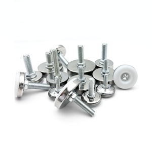 Norton Furniture <b>Legs</b> M6 M8 M10 <b>Adjustable</b> White Leveling Feet For Cabinets <b>Tables</b> Chairs Home Furnishings - Product Image 1
