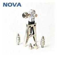 NOVA Professional Handheld Hydraulic Pressure Calibrator - Portable Manual Pressure Gauge Tester for Industrial Calibration