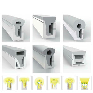 Tube néon flexible LED SMD 5050 RGB, bande LED en silicone, diffuseur de lumière néon - Product Image 4