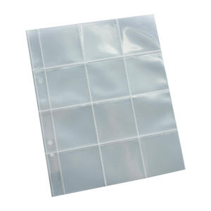 透明PPフロスト加工ステッカーカードポケットスリーブ 野球写真用黒コレクターカードアルバムバインダー - Product Image 3