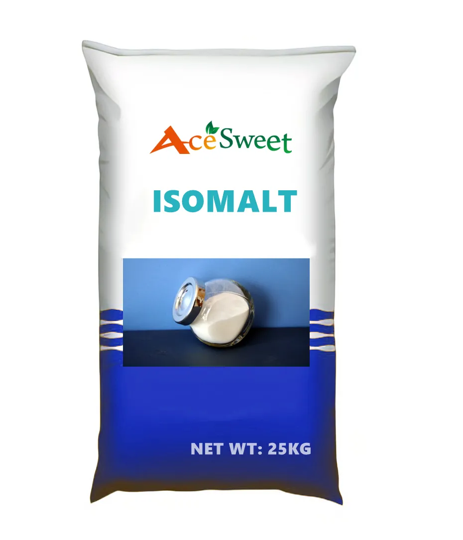 Yüksek kaliteli beyaz şeker tatlandırıcı isomalt şeker e953 en iyi fiyat ile