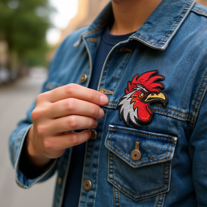 Patch Termoadesivo Ilan 7x6.1 Cm per Riparazione Abbigliamento - Product Image 3