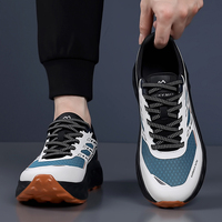 Chaussures de trail pour hommes, respirantes, en mesh, avec amorti, antidérapantes, pour la randonnée et le trekking, baskets athlétiques, logo personnalisé accepté