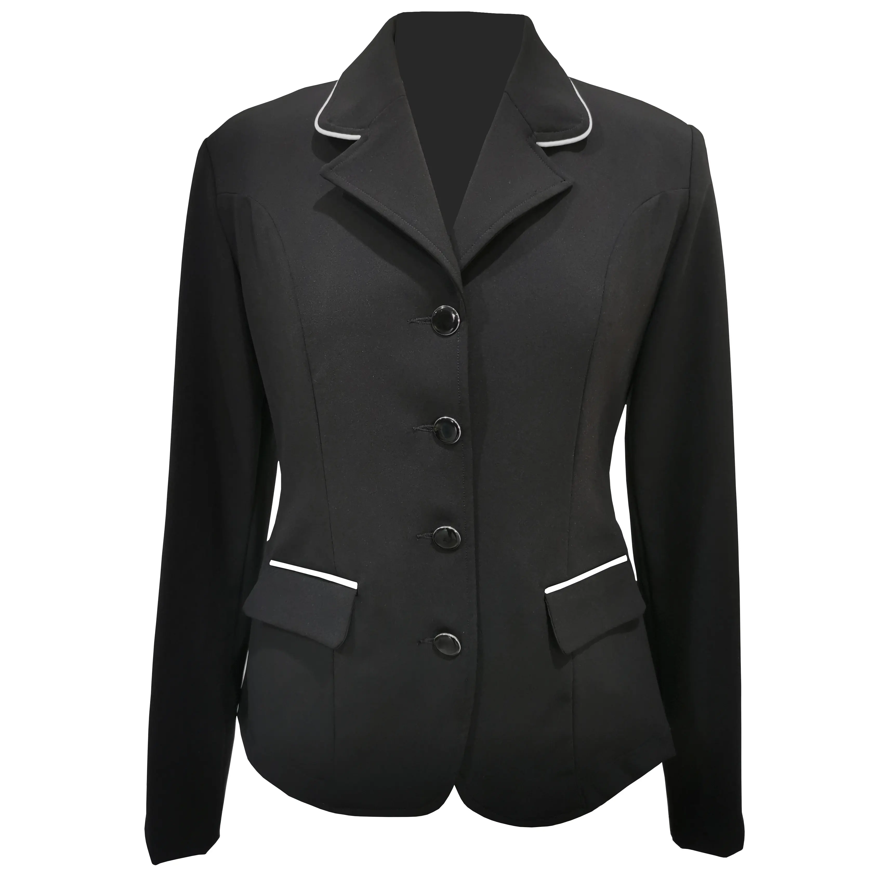 Custom   wholesale women lightweight equestrian show jacket in 2021 for hose riding