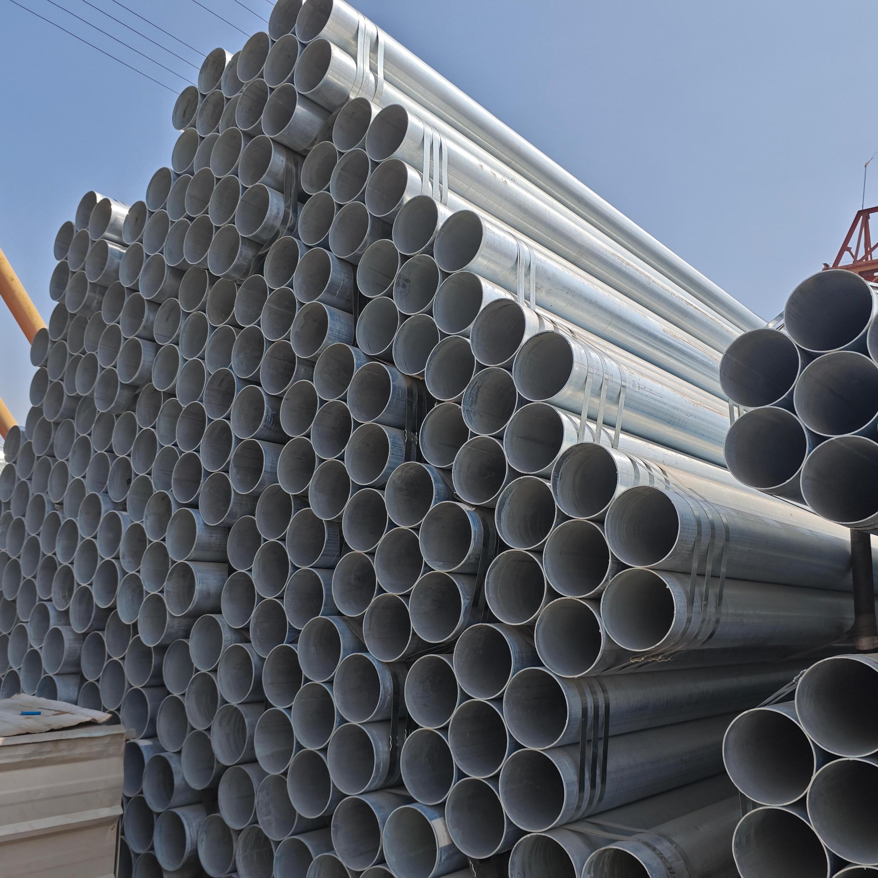 GI Round Pipe Sch10 Sch20 Sch40 ASTM A53 Galvanized Steel Tube Manufacturer Price High Quality Zinc Coated Steel Pipe Sale · image 5