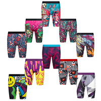 Shorts personnalisés avec logo de marque et impression numérique 3D pour la natation, sous-vêtements pour hommes de créateur