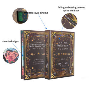 OEM Factory Manufacturer Custom Case Bound Hardcover <b>Book</b> Perfect Binding Made From Art Paper Foiling Embossing on Cove - Product Image 6