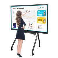 55 65 75 86 100 110 pouces électronique 20 40 Points tout en un écran tactile TV Smart Board tableau blanc interactif numérique