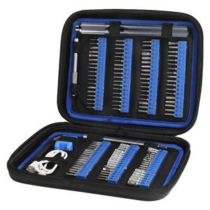 Juego de destornilladores eléctricos D003, 162 piezas, profesional, recargable, con puntas Phillips para reparación y mantenimiento de precisión - Product Image 2