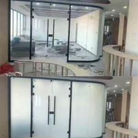 Película de ventana electrónica autoadhesiva, Protección de Privacidad mágica conmutable, ventanas de vidrio Pdlc inteligentes para banco, supermercado, Oficina
