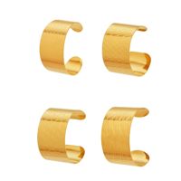 Für Modedesign Breites Glas-Naturstein-Armband Einfaches Einzigartiges Übertriebenes Vielseitiges Armreif 18k Vergoldeter Schmuck