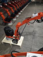 Meuleuse à béton de 250 mm, machine à meuler et à polir de qualité