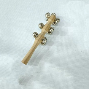 เครื่องดนตรีออร์ฟ ไม้บีช 13 ระฆัง ระฆังมือไม้ธรรมชาติ การแสดงดนตรีและการเต้นรำ อุปกรณ์ช่วยสอนสำหรับโรงเรียนอนุบาล - Product Image 3