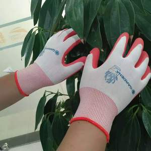 قفازات واقية للعمل مبطنة برغوة اللاتكس مقاومة للاهتراء بالجملة قفازات أمان للعمل - Product Image 5