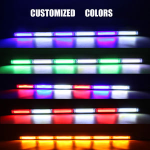Barre Lumineuse Stroboscopique à LED COB Haute Luminosité, Avertisseur de Trafic, Lumières Clignotantes d'Urgence pour Camions et Véhicules Tout-Terrain - Product Image 4