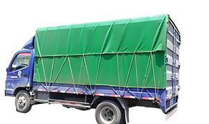 Bâche enduite de PVC de couverture imperméable de pare-soleil résistant à la pluie ignifuge pour des camions soudant la toile d'isolation ignifuge - Product Image 4
