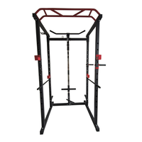 Rack de Squat Smith de Qualité Commerciale, Cage de Musculation Multifonctionnelle pour Entraînement de Force à Domicile/En Salle de Sport
