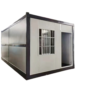 Ce/ISO chứng nhận fc5800 20ft xách tay Gấp Thép container nhà tiết kiệm không gian mô hình cho văn phòng phòng ngủ nhà hoặc thanh sử dụng - Product Image 1