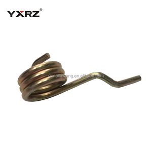 Petite rallonge métallique en acier inoxydable Ressorts extensibles de rappel de frein CBT plaqués or zinc Scooter Utv Atv Ressort de frein de moto - Product Image 3