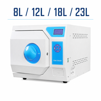 Sterilisator Uap Meja OSCAT 23L Kelas B untuk Klinik Hewan dengan Printer & Ekspor Data USB untuk Penggunaan Klinik Hewan EX-DGT