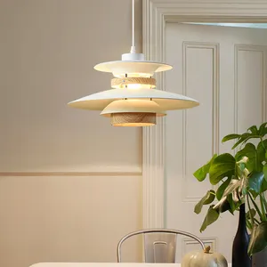 נורדי בר מסעדת מנורת תליית אור קפה חנות מתכת עץ אמן מפואר נברשת מנורת דנמרק PH5 תליון אור