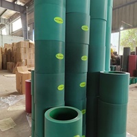 Rouleaux en caoutchouc de décortiqueuse de riz NBR vert de haute qualité de 10 pouces sur tambour de fer pour pièces de machines agricoles
