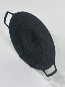 Vassoio per barbecue professionale da esterno multifunzionale in ghisa in alluminio con coperchio in basso in stile coreano - Product Image 5