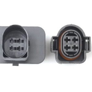 Prise de lampe étanche à 4 trous 1H0973734 pour voitures Volkswagen Audi, contact en cuivre, terminaison mâle-femelle - Product Image 3