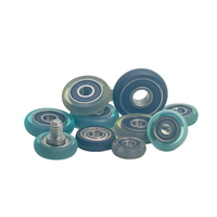 Roulement revêtu de PU arrondi durable OD 12-20MM Excellente résistance à l'usure Fonctionnement fluide Idéal pour les convoyeurs et les machines