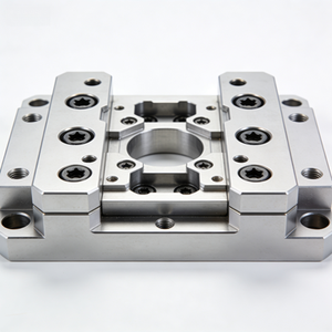 ชิ้นส่วนอุปกรณ์ยึดจับอะลูมิเนียมที่ผลิตด้วยเครื่อง CNC ตามแบบ OEM สำหรับหุ่นยนต์และระบบอัตโนมัติ - Product Image 3