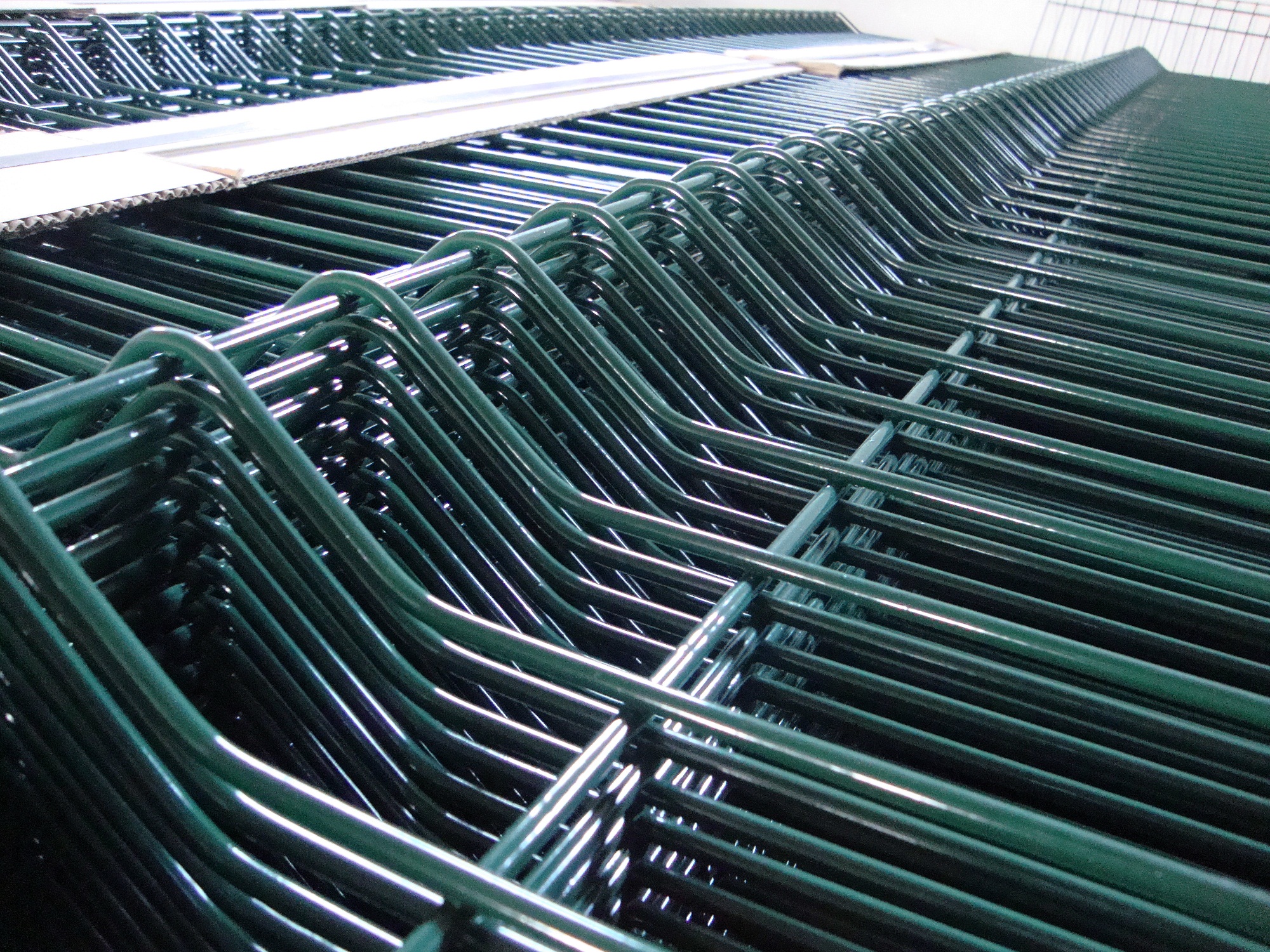 Powder Coated 1.5m 3d Curved Wire Mesh Fence Galvanized Steel