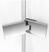 Vente directe d'usine de cabines de douche à vapeur en verre trempé avec cadre WWHC, design moderne et simple - Product Image 4