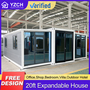 Waterdichte Mobiele Uitbreidbare Container Huis Opvouwbare Site Kantoorcontainer Met Ac & Ramen - Product Image 2