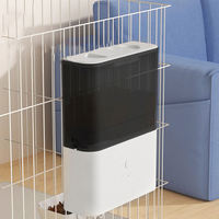 Distributeur automatique intelligent de nourriture pour animaux de compagnie avec caméra WiFi, alimenté par batterie portable de 2,3 L, logo personnalisé, pour chiens, chats, petits animaux, nourriture sèche