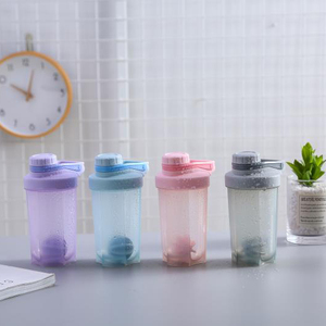 Gobelet à protéines en poudre, gobelet de sport et de fitness, plastique transparent, résistant aux hautes températures, pour thé aux fruits, 500 ml, gobelet shaker cadeau - Product Image 2