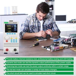 ET5411A + Single-Channel DC carga eletrônica 500V 15A 400W testador de bateria CV CR CP CC + CV CR + CV Modo 2.8-inch TFT LCD - Product Image 6