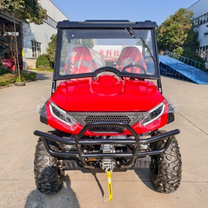 UTV Elettrico 4x4 a 2 Posti, Veicolo Utilitario Side-by-Side per Trasporto e Manutenzione in Vigneti, Frutteti e Aziende Agricole, Omologato EEC COC - Product Image 2
