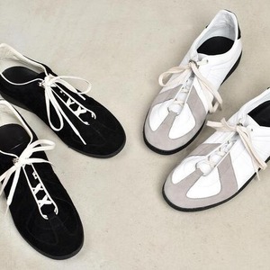 รองเท้า Agan แบบลำลองน้ำหนักเบาคลาสสิกทำด้วยมือหนังแท้มีเชือกผูกน้ำหนักเบาระบายอากาศได้ดี - Product Image 1