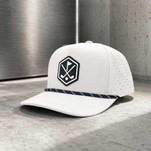 Casquette de golf en silicone à cinq panneaux, logo personnalisé, haute qualité, faible MOQ, snapback en silicone, respirante, séchage rapide, durable, pour hommes et femmes - Product Image 3