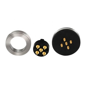 वाटरप्रूफ चुंबकीय चार्जिंग कनेक्टर, गोल त्वरित कनेक्ट चुंबकीय कनेक्टर का नेतृत्व फ्लैशलाइट ओएम - Product Image 2