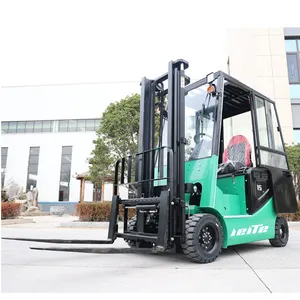 LEITE Manufacturer Hydraulic 48V Forklift Electric 3 M Motor Hot Small Electric Forklift 2 Ton With Attachment Portable For Sale