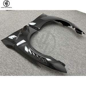 กันชนหน้าคาร์บอนไฟเบอร์แบบเปียกเงาสไตล์ Nismo สำหรับ GTR R35 ปี 2008-2019  คาร์บอนไฟเบอร์แท้ 1:1 - Product Image 4