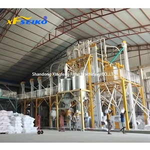 Machine de mouture de farine de maïs à faible entretien pour la transformation des céréales, pour la production de farine blanche de haute pureté - Product Image 5