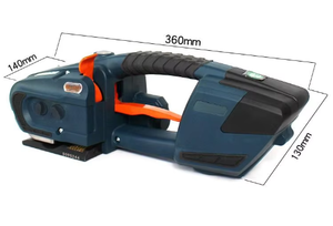 JDC13/16 Elektrische Schweiß um reifung maschine für PP/PET Batterie betriebenes aufgeladenes Heiß schweißen Tragbares hand gehaltenes Umreifung werkzeug - Product Image 3